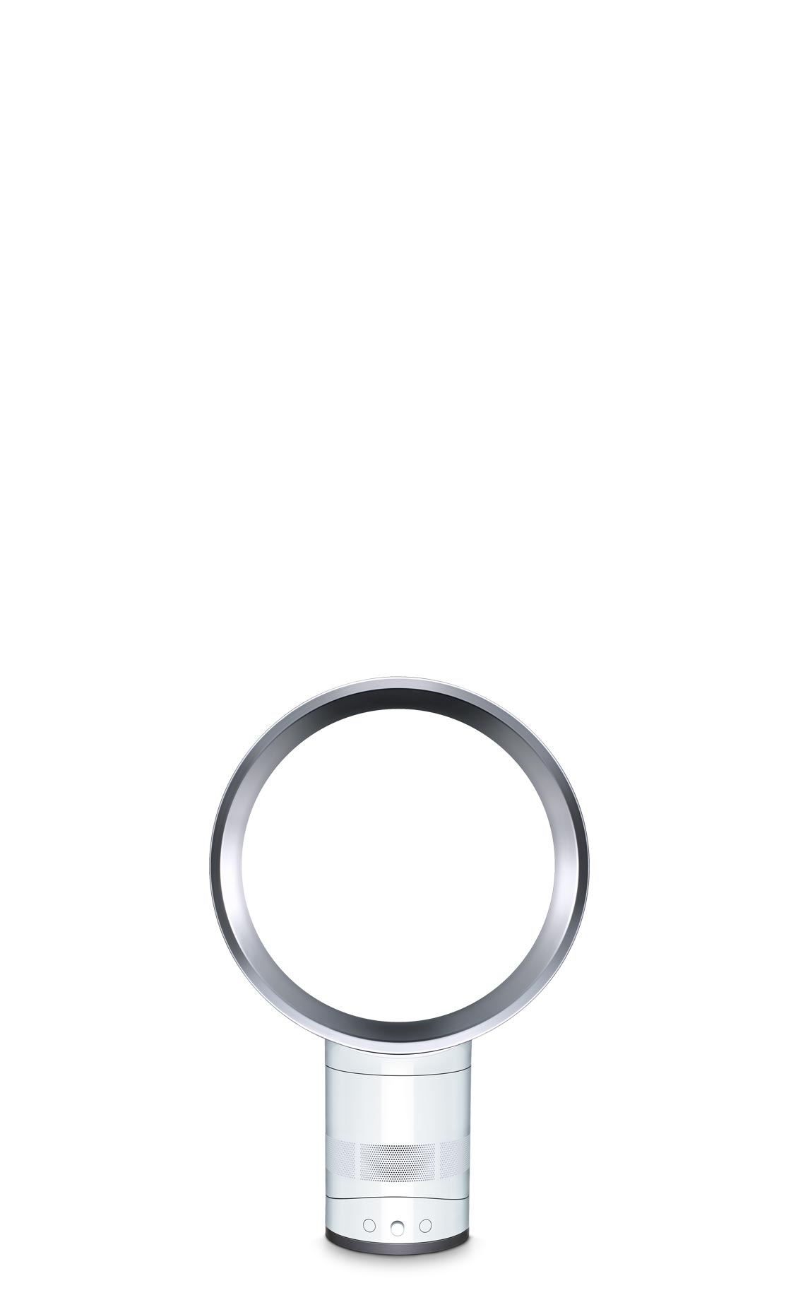 Dyson AM01 Desk Fan 30cm White/Silver overview