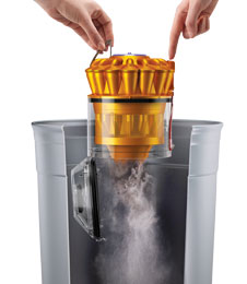 DC39 Hygienic and quick to empty