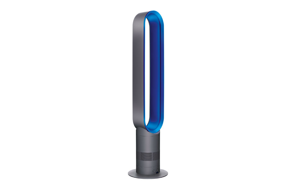 Dysom AM02 Tower Fan Iron/Blue - overview | Dyson.com.sg