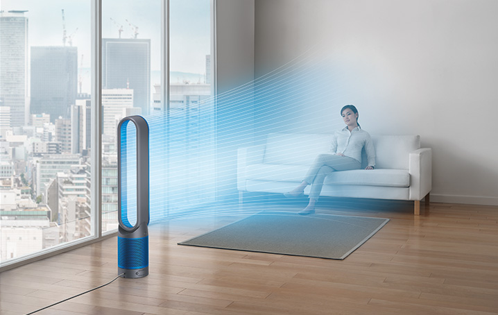 Dyson Pure Cool™ Link Tower Iron Blue | Dyson.com.sg