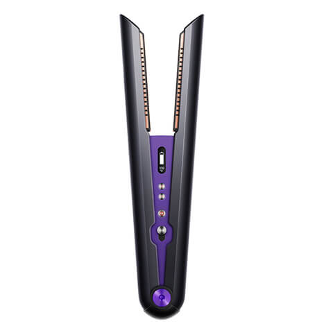 black purple Dyson Corrale side view of open product